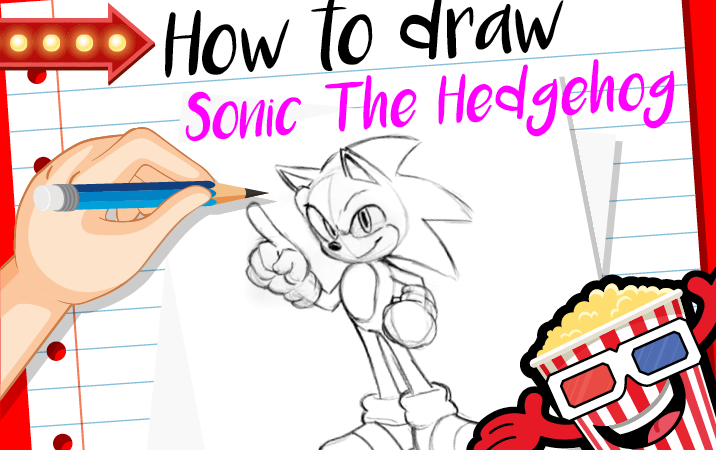 How to Draw… Sonic The Hedgehog